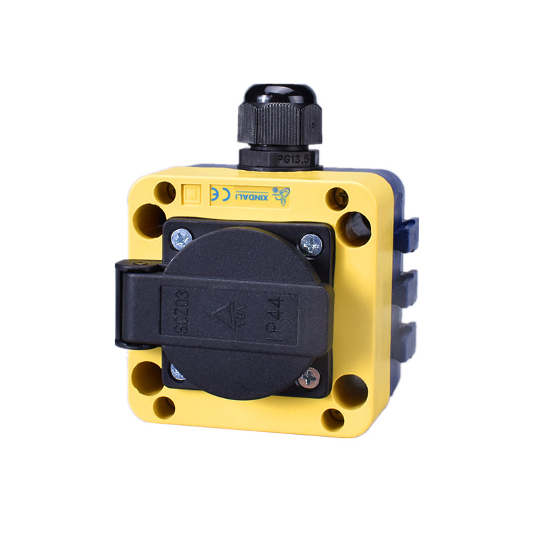 Splicing type socket european remote control push button box XDL95-JB183P