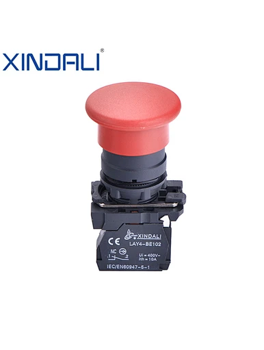 mushroom push button switch