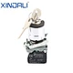 push button switch with key