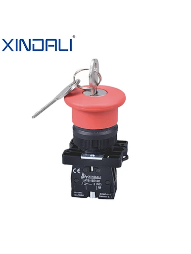 mushroom push button switch