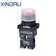 LAY5-EPW3442 electric LED light indicator button switch with rubber cap