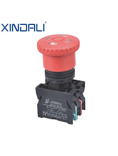 mushroom push button switch
