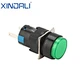 push button spring return