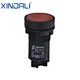 spring return push button