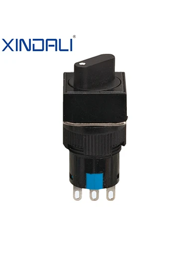 rotary selector push button switch