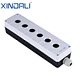 6 holes push button control station push button control box XDL5-B06P