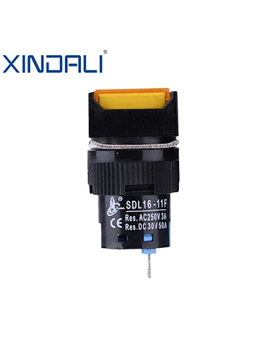 led indicator button switch