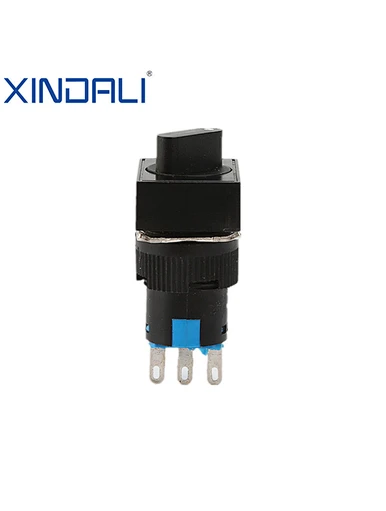 rotary selector push button switch