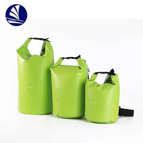 50L Waterproof folding bag, with single 3.8CM 600D belt,500D PVC Tarpaulin for travel/fishing/outdoor