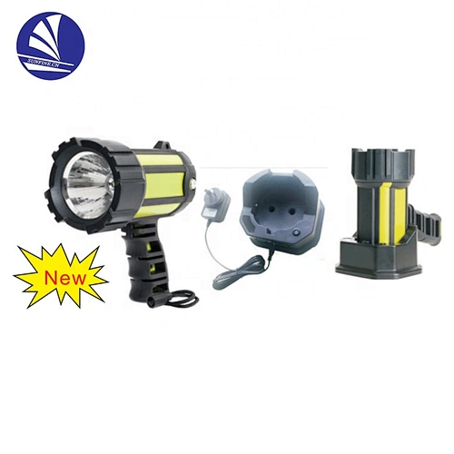 Super Bright USB rechargeable Waterproof LED Hand lamp Spotlight Flashlight Side Light
