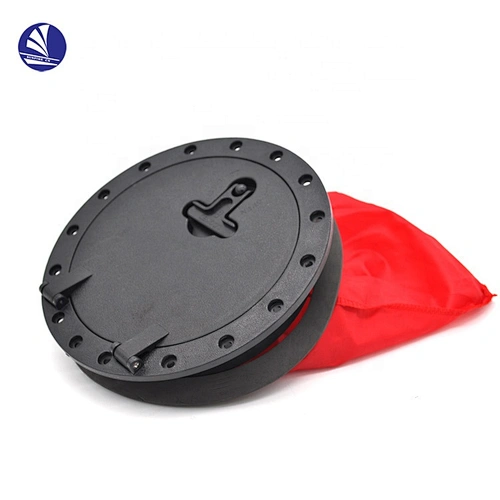 Marine Boat  Round Non Slip Inspection Deck Hatch  4'' 6'' 8''  Kayak Deck Plate with Detachable Cover Storage Bag