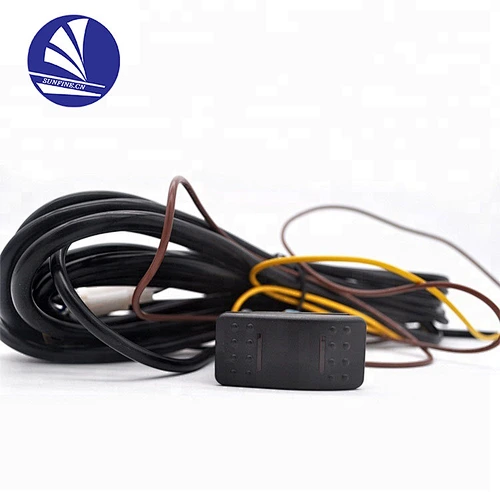 Auto car marine boat waterproof  fuse 40A relay On/off switch wiring harness set 12V DC 3pin/5pin , for LED light bar