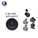 AUX and USB charger Socket 12V