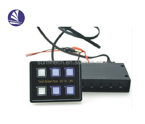 SUNFINE touch sensitive switch ip68 waterproof with box control