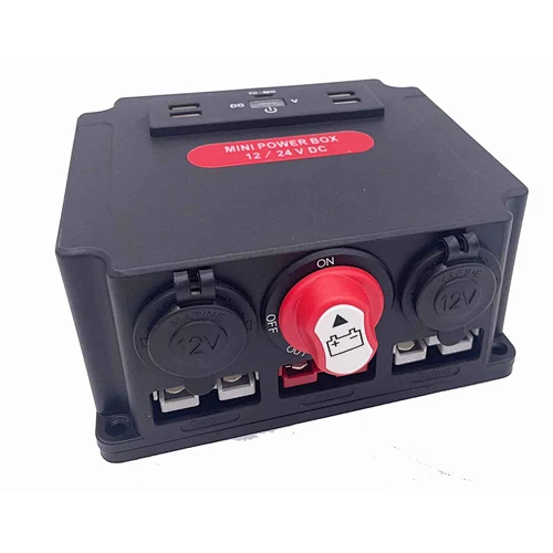 best battery disconnect switch with quick charge 4.0 PD usb switch box