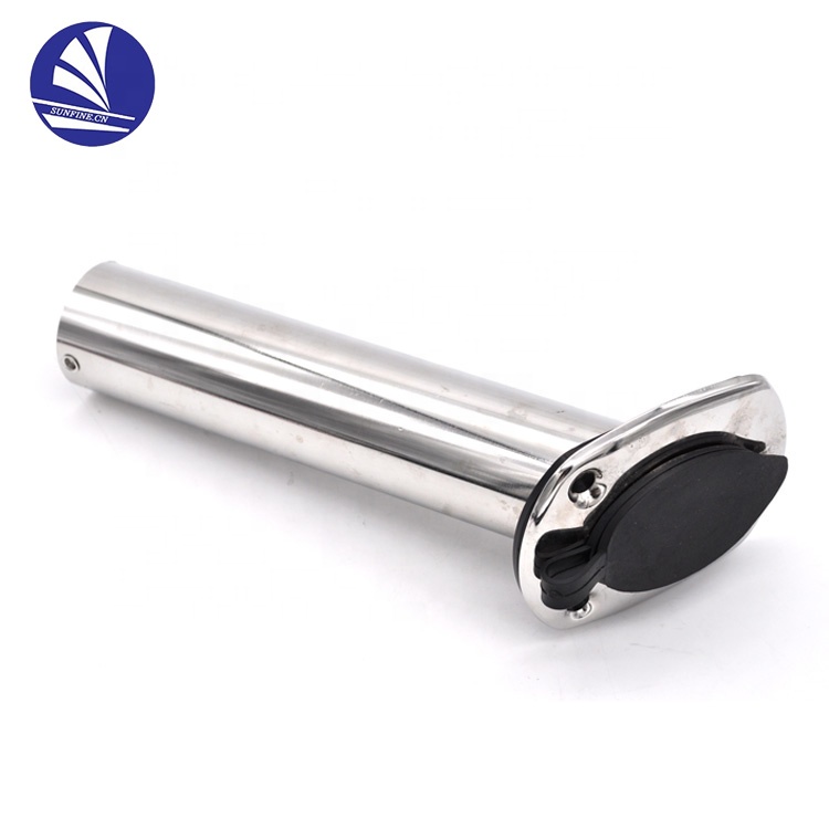 Boat Stainless Steel Polished Fishing Rod Holder