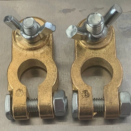 12V 24V 430A lead battery terminal quick connection with zinc plating