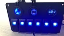 custom rocker switch panel