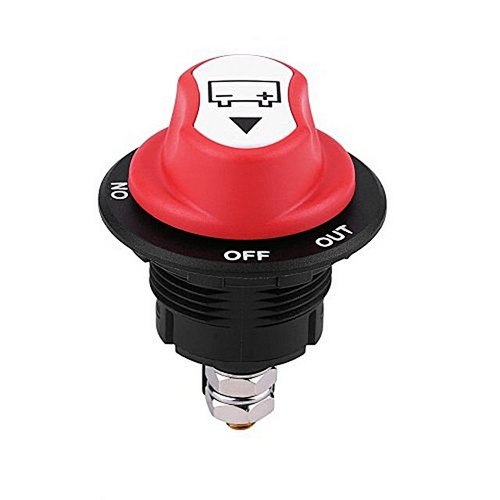 12V 100A Battery Disconnect Isolator Master Switch On Off for Marine Boat Car RV ATV Vehicles