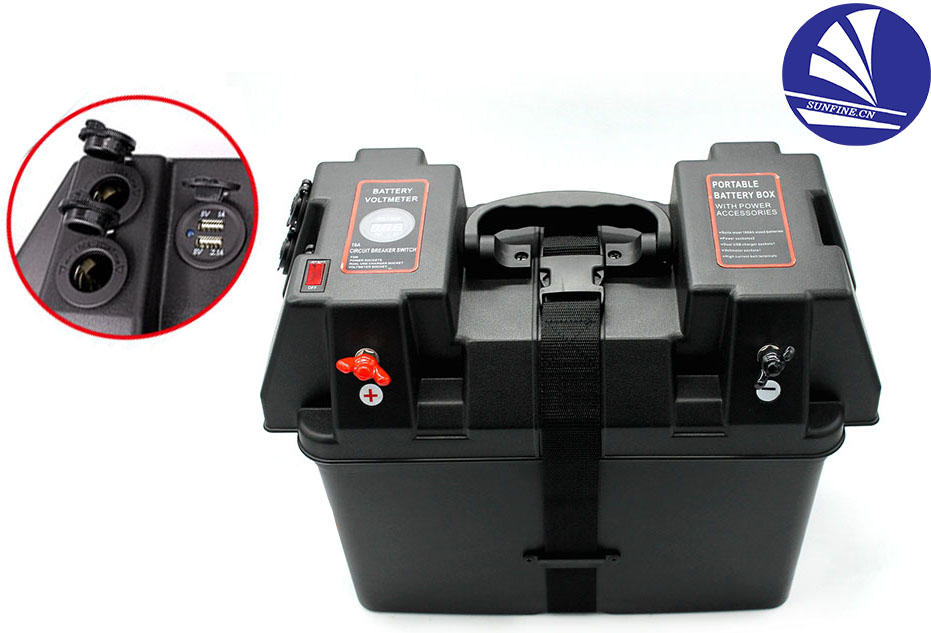 portable battery box
