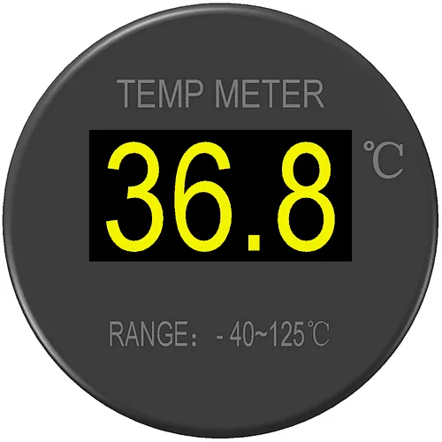 OLED DC Temperature monitor