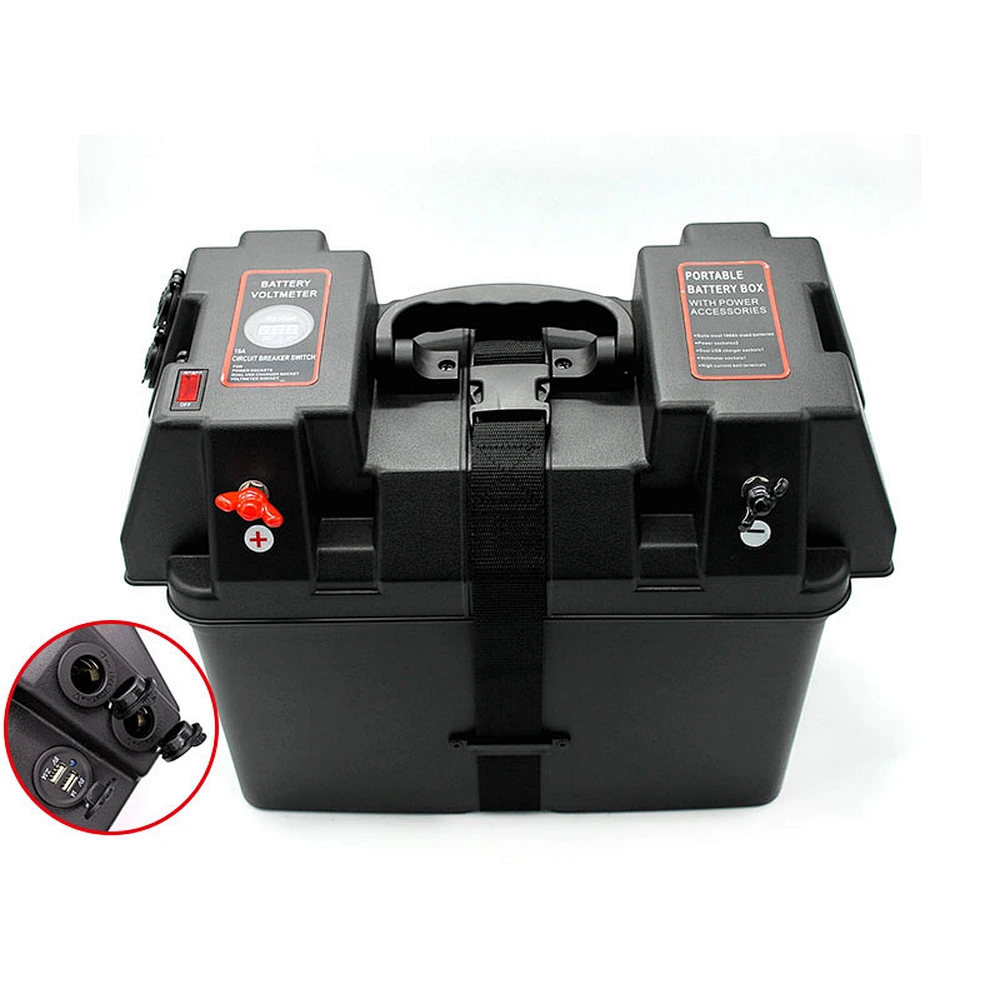 sunfine marine portable battery box for camping