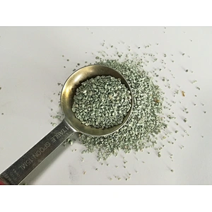 Green zeolite granular