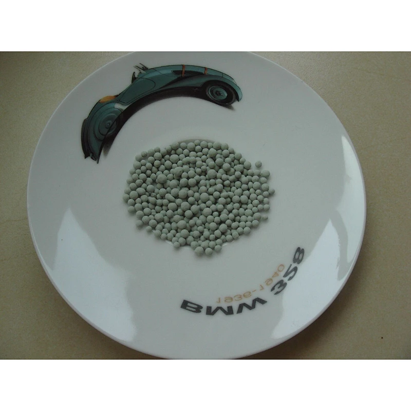 Green zeolite ball