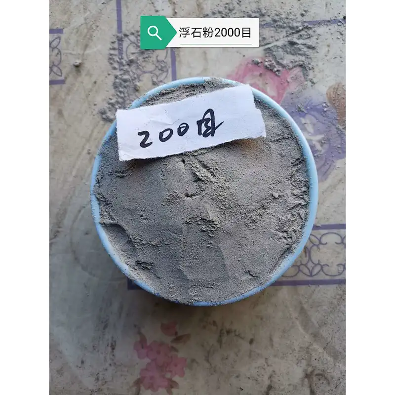 pumice powder
