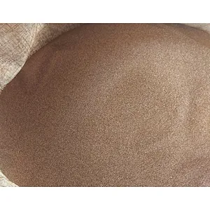 Golden expanded vermiculite