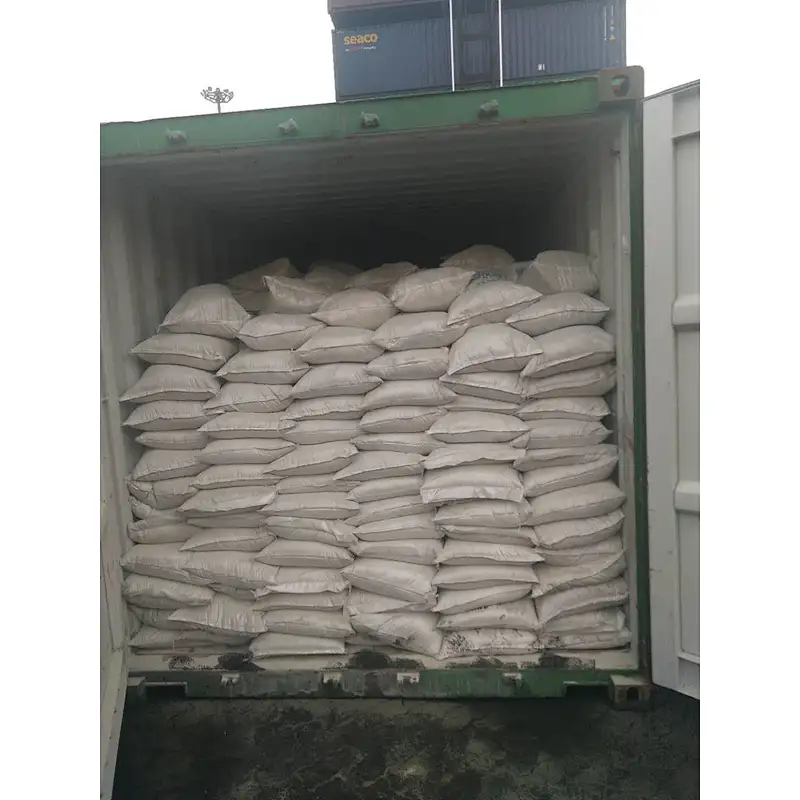 Green zeolite powder