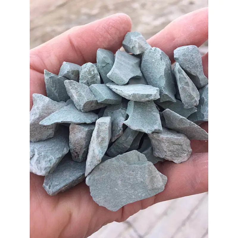 Green zeolite granular