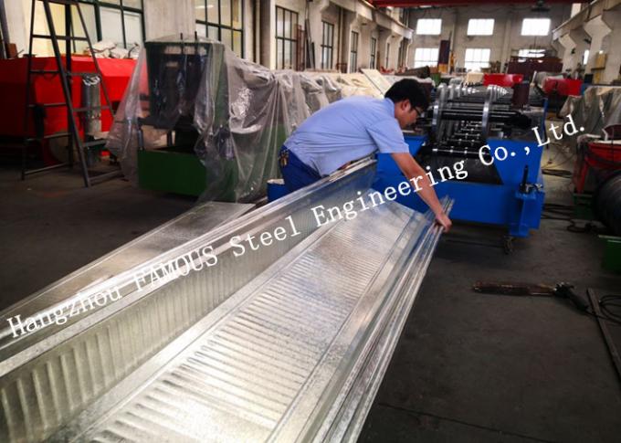 Customized Galvanized Steel Decking Sheet Comflor 80 60 210 Equivalent Composite Metal Floor Deck