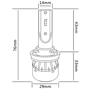 MINI LED HEADLIGHT L8-H11