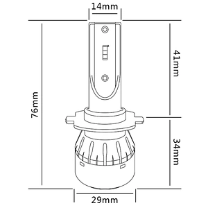 MINI LED HEADLIGHT L8-H7