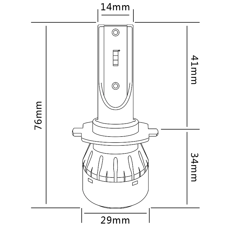 MINI LED HEADLIGHT L8-H7