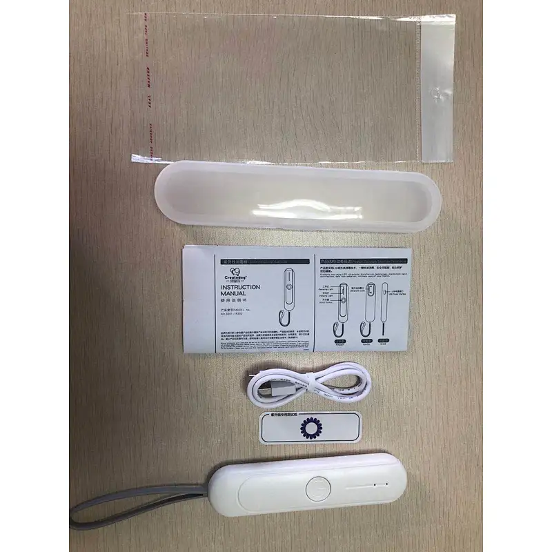 2020 Latest portable led UVC sterilizing wand