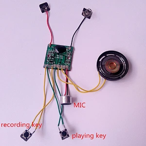 programmable Sound recordable music chip for greeting cards