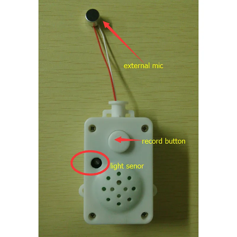 recordable light activated sound Module