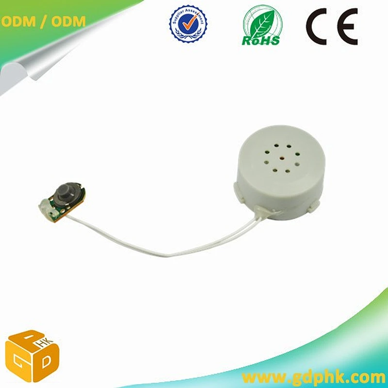 ABS,Plastic Material and Battery Play Power sound button