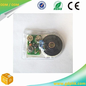 Washable music module for child clothes,customized music sound module