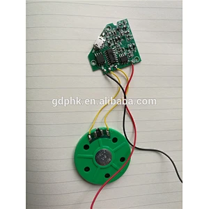 USB sound module/ voice recording Slide Tongue module for greeting card
