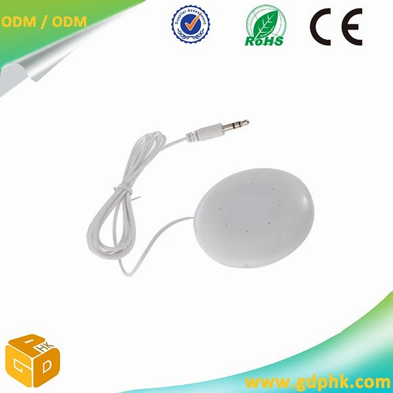Pillow speaker workable with phones/MP3/MP4