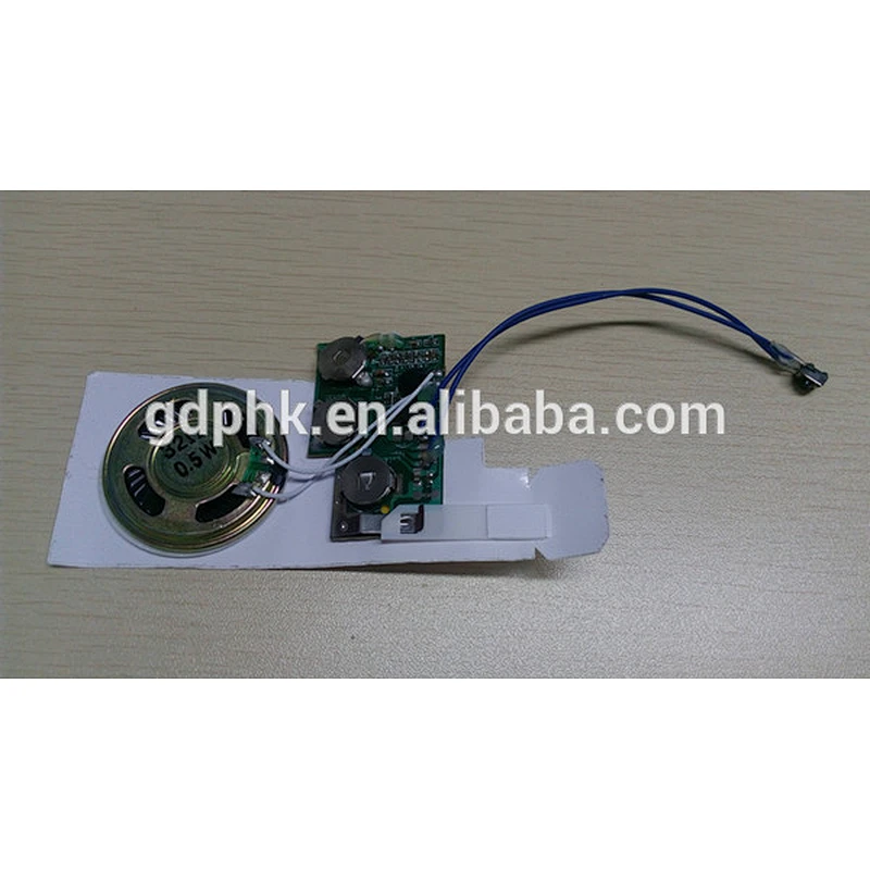 electronic recordable ic sound chips voice box for dolls