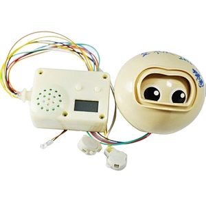 Children alarm clock toy, plush alarm clock toy customized for children