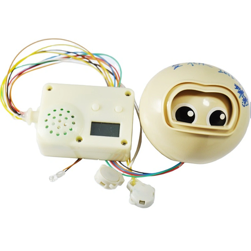 Children alarm clock toy, plush alarm clock toy customized for children