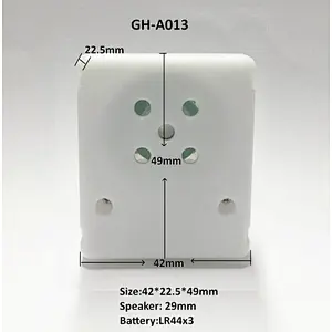 Programmable standard IC chip vibration activated sound module box