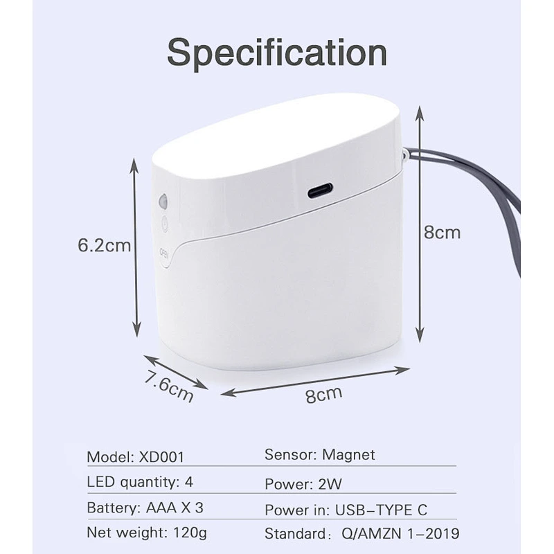 Convenient and portable - UVC sterilizer box Killing the virus within 60 seconds