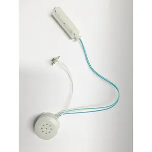 Pre-record music songs kids toy plastic sound box with flash led lights Button Record Voice Module Music Box for books