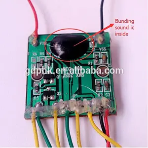 Record-able Sound Chip greeting card sound module Sound chip